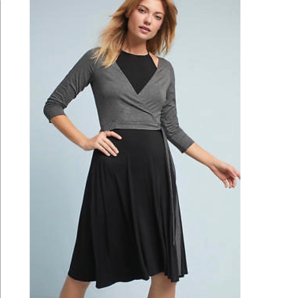 Anthropologie XS NWT Corps de Ballet black dress